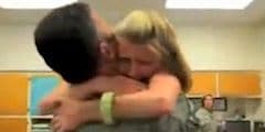 Soldiers surprising their loved ones: Not a dry eye in the house. Guaranteed.