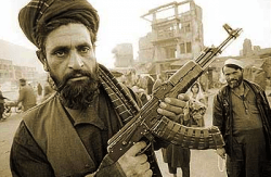 "You're listening to the Taliban Hour. Let's go to the phones. Mahoud, you're on the air."