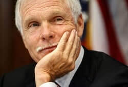 Ted Turner: “Fossil fuel will be gone in 20 years and, oh, by the way, they give kids asthma”