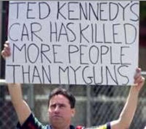 teddy-kennedy-car-gun The Lion of the Senate's longest-lasting legacy
