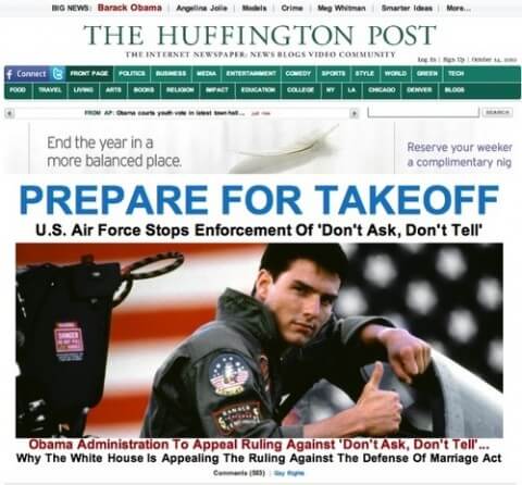 Did the Huffington Post just out Tom Cruise?