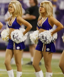 Minnesota Vikings cheerleaders