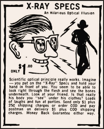 Now you can own your own pair of TSA X-ray glasses