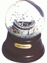 The Yankee Stadium snow globe, now available in real life